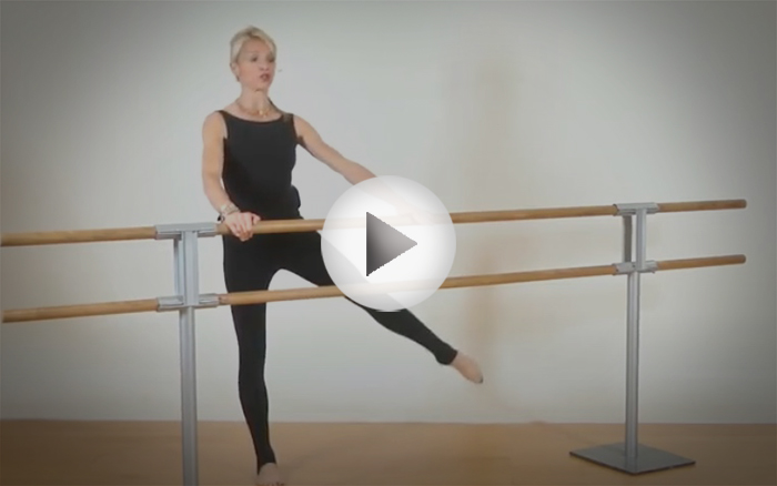 pilates barre play video