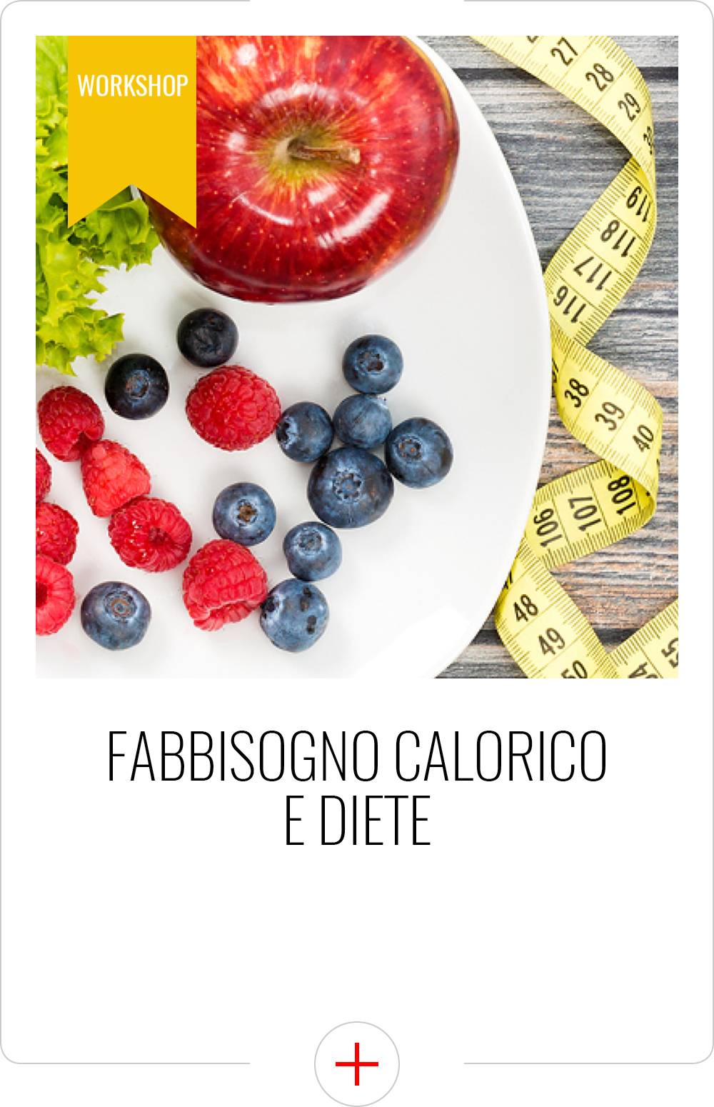 fabbisogno calorico