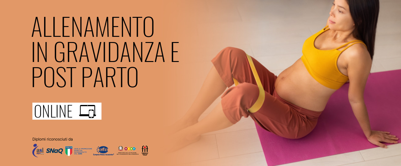 allenamento gravidanza post parto online