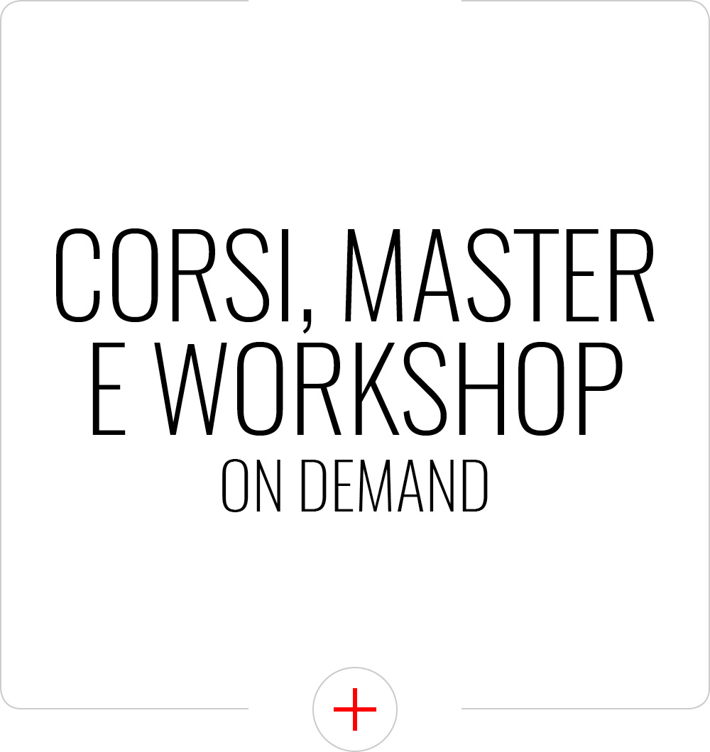 corsi master workshop on demand