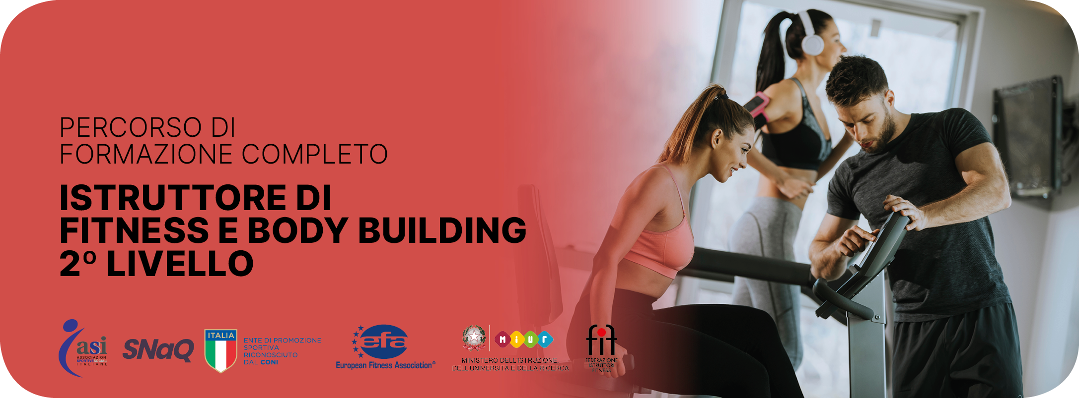 istruttore fitness e body building 2º livello