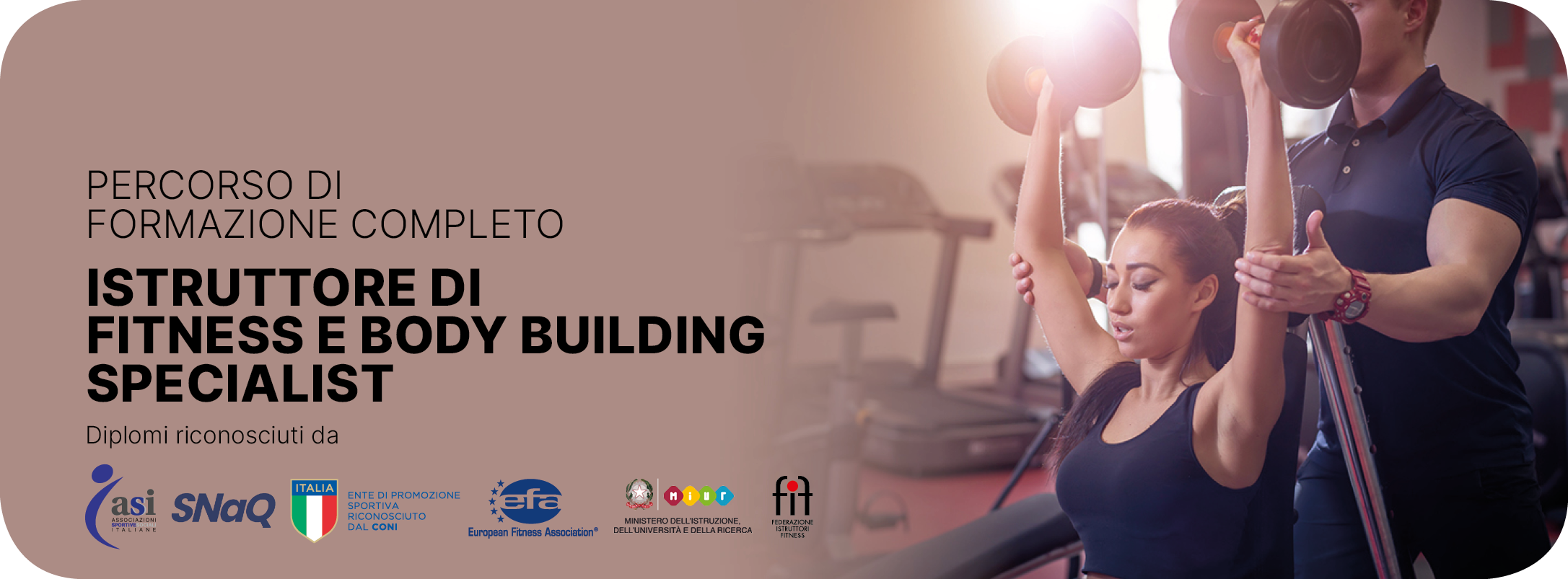 istruttore fitness e body building specialist