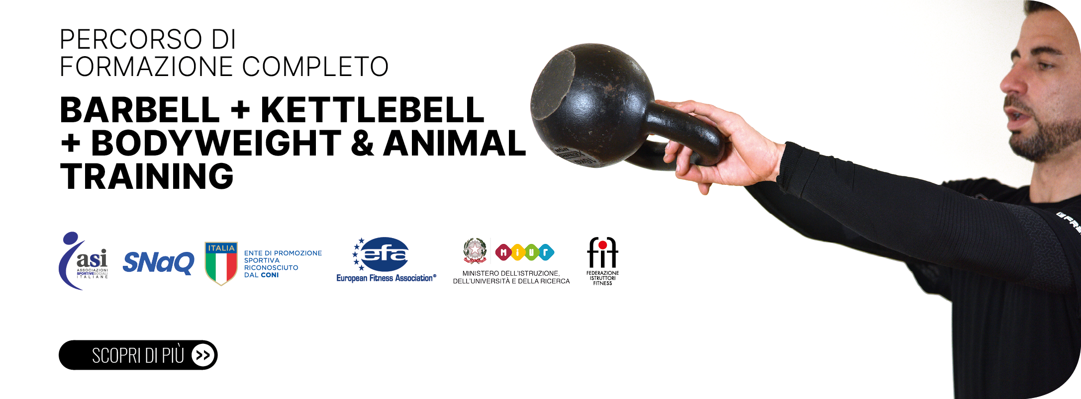 barbell + kettlebell + bodyweight e animal training