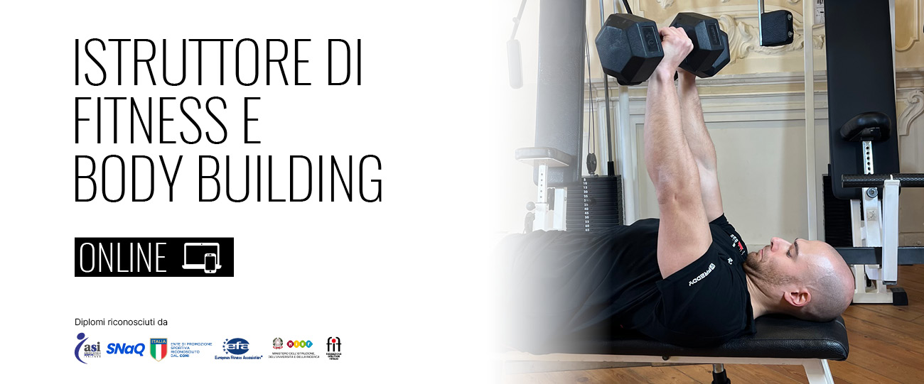 istruttore fitness e body building online