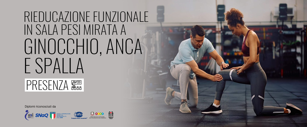 ginocchio anca e spalla