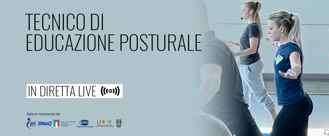tecnico educazione posturale live