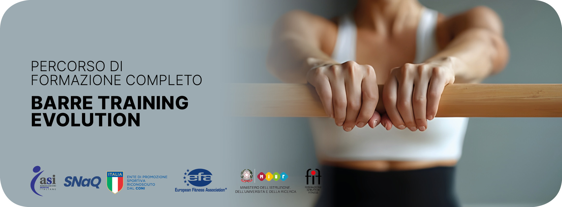 percorso barre training evolution