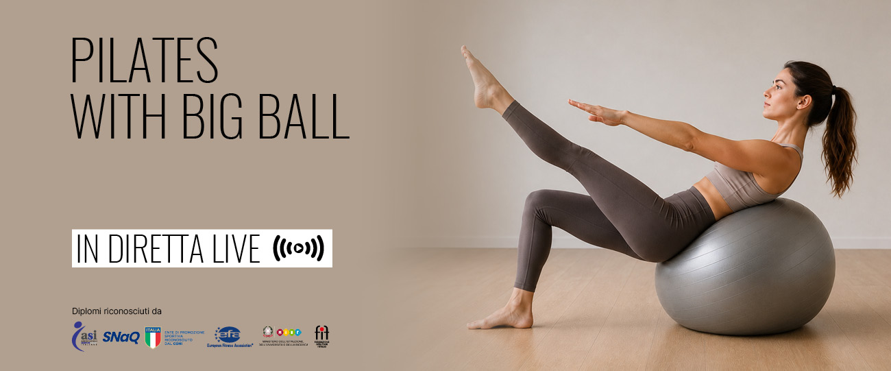 pilates with big ball live