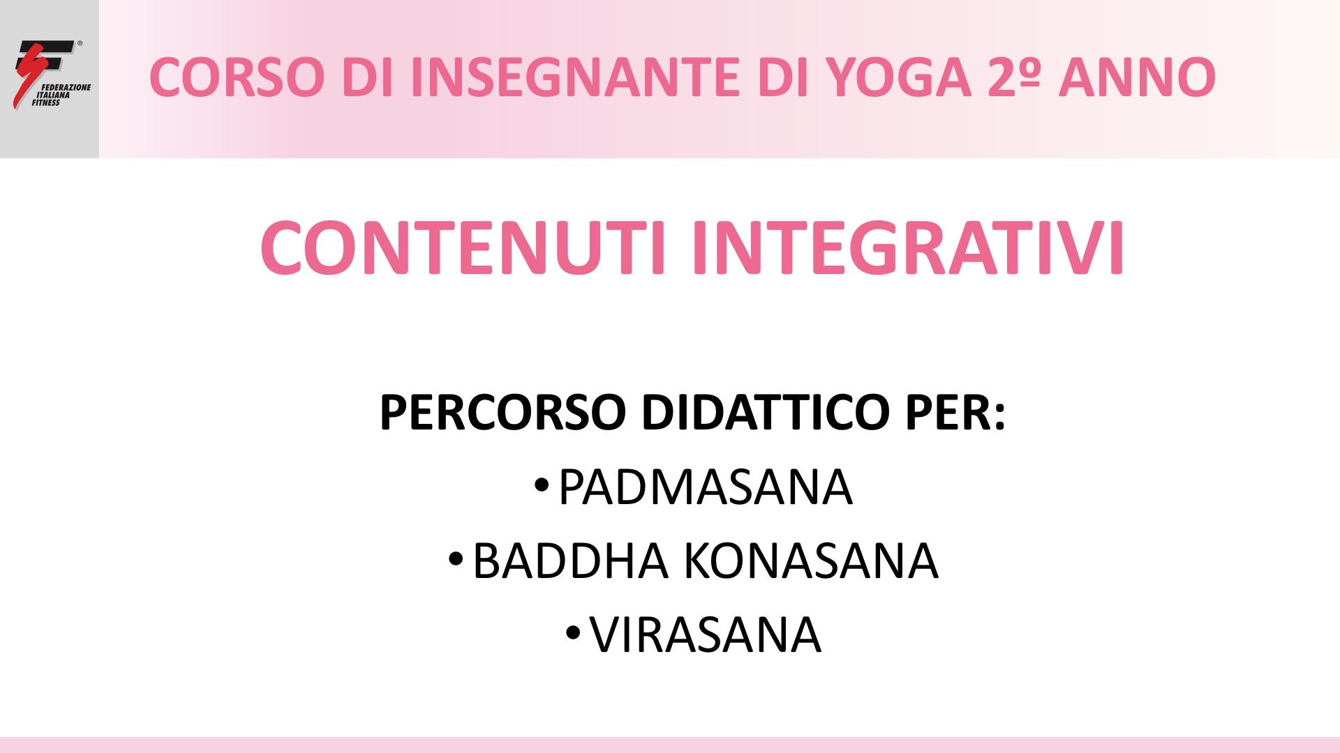 yoga 2º anno