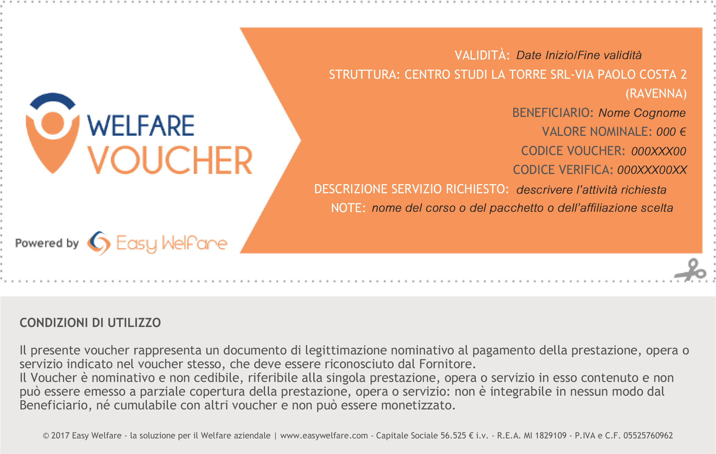 easywelfare Voucher esempio