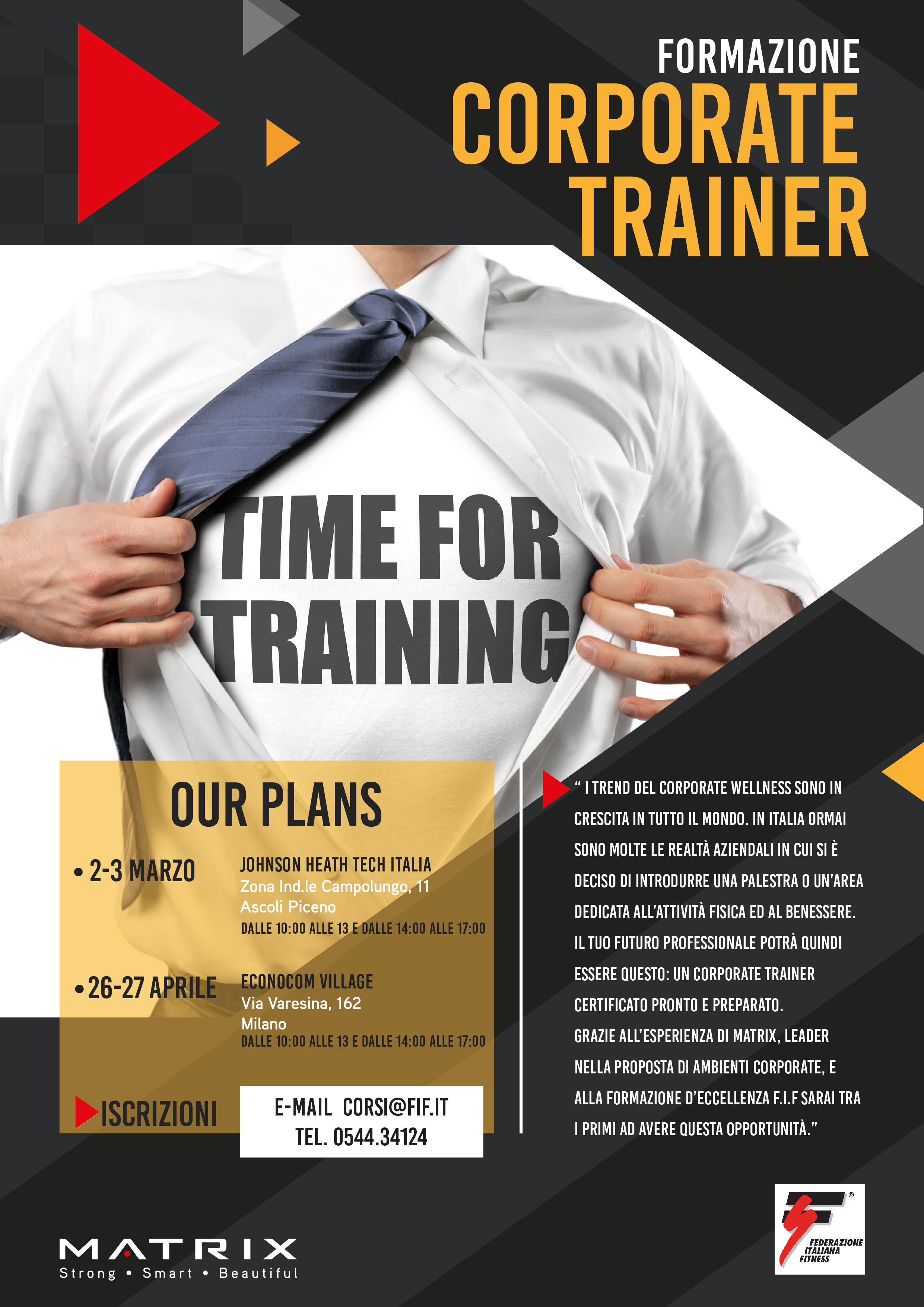 Corporate Trainer Matrix FIF