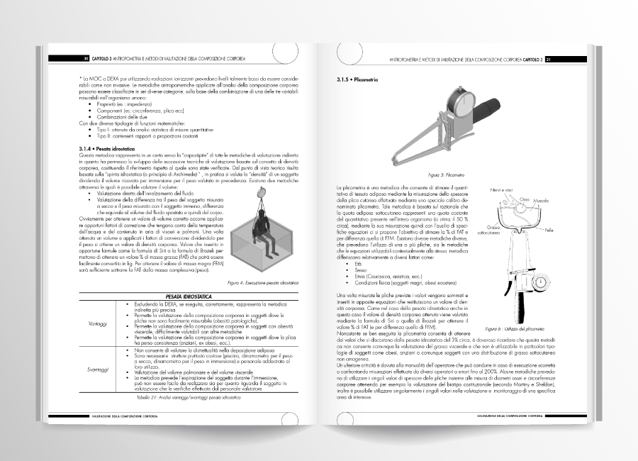 pagine interne valutazione composizione corporea