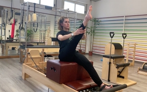 Pilates Reformer Spine Twist