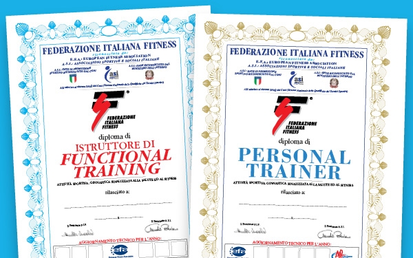 “Fisco sport” conferma la validità dei diplomi della Federazione Italiana Fitness