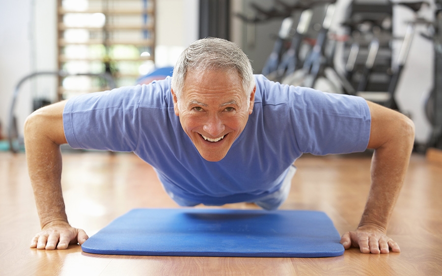 Allenamento fitness rivolto agli over 70