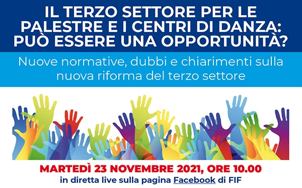 Il terzo settore per le palestre e i centri di danza: può essere una opportunità?